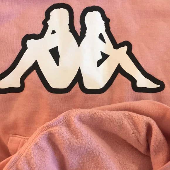 This is an extra small, pink Kappa hoodie. - Picture 3 of 4